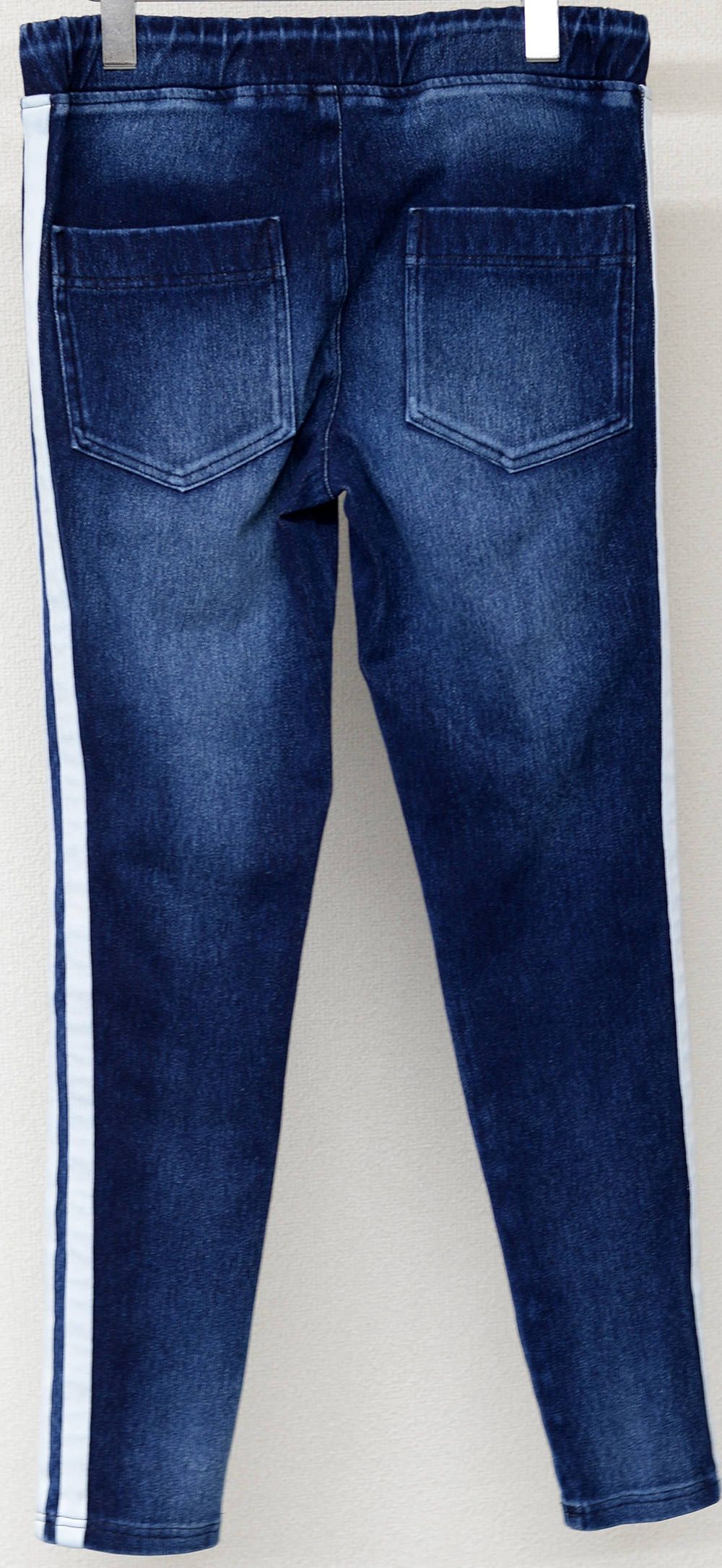 EX denim jersey line PT2 / インディゴベアインイ デニム ラインパンツ / RC16-ST-008D-2
