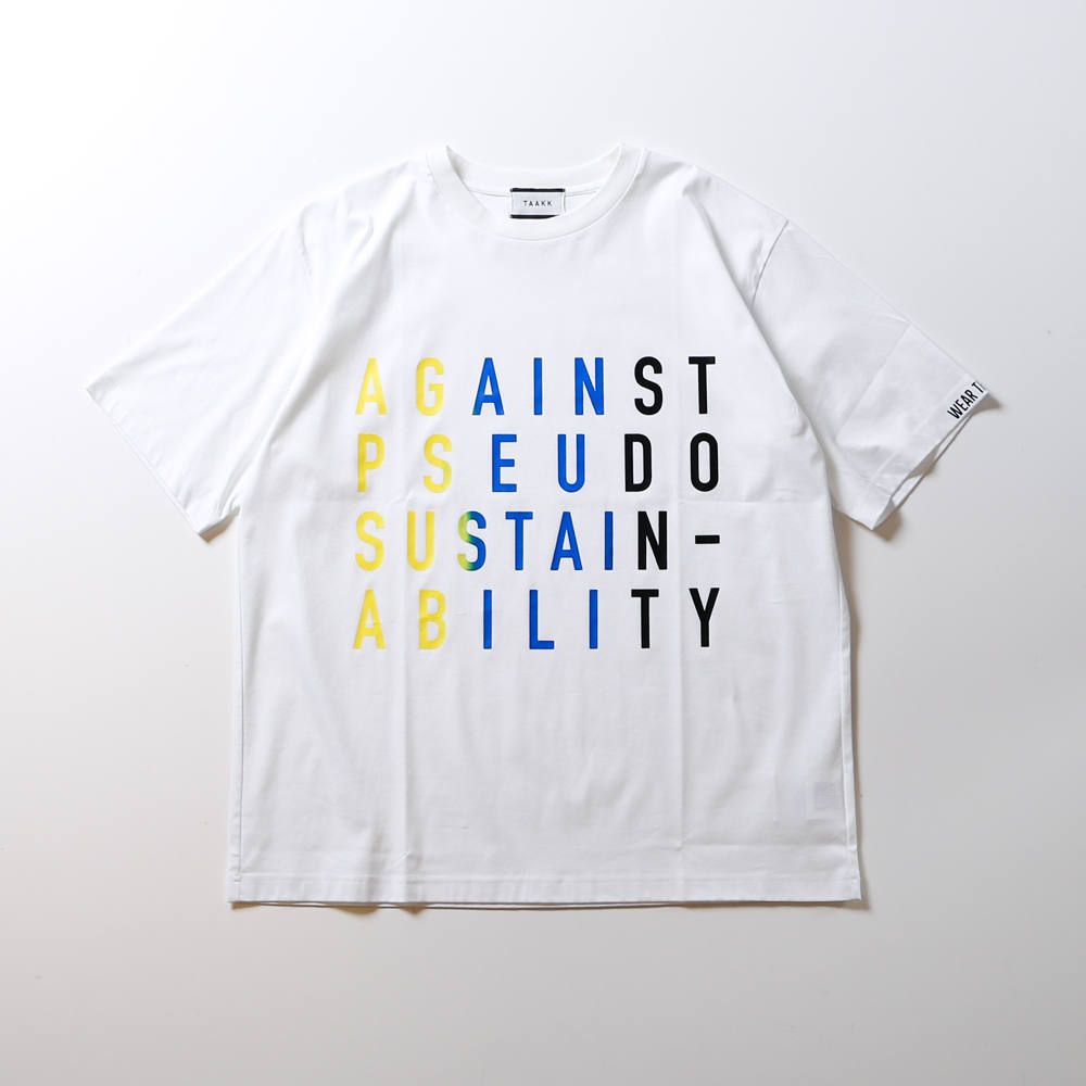 "SEASON T-SHIRTS" SUSTAINABLE / メッセージ Tシャツ / TA20SS-JR065