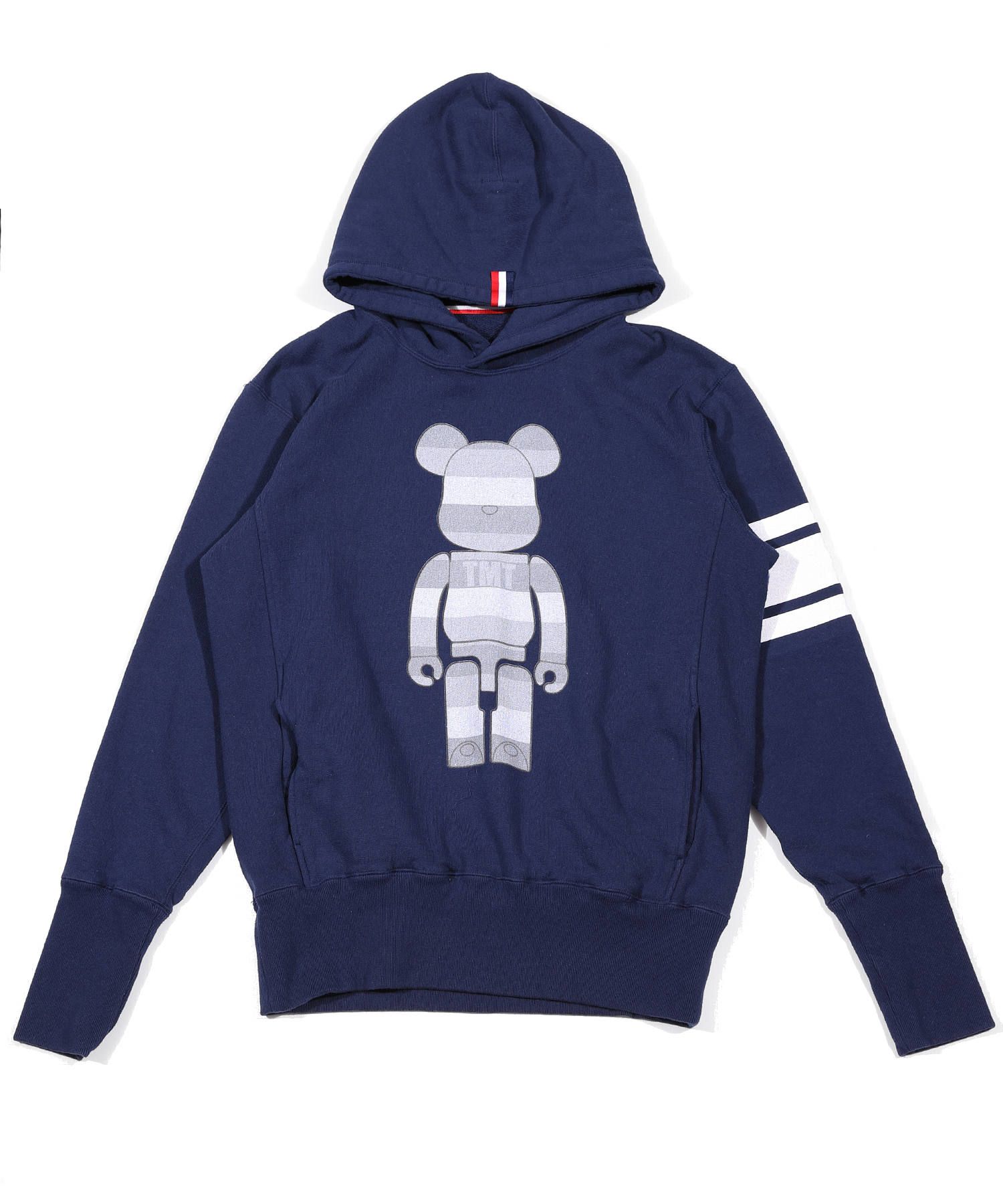VINTAGE FRENCH TERRY PULLOVER HOODIE(MONO BORDER) / プルオーバーパーカー  / TSW-F19BA03