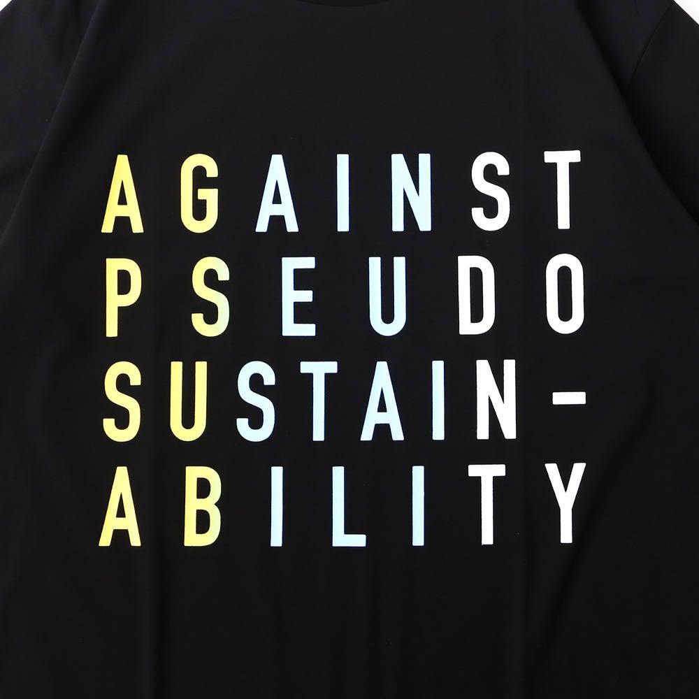 "SEASON T-SHIRTS" SUSTAINABLE / メッセージ Tシャツ / TA20SS-JR065