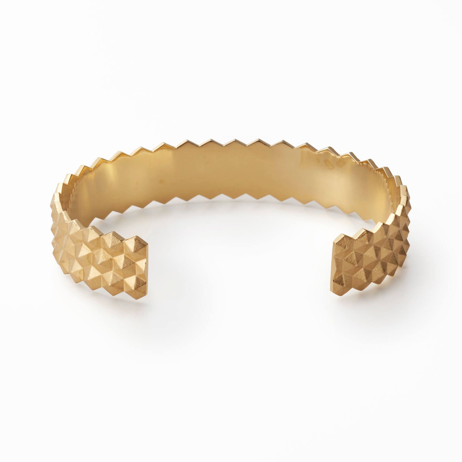Honeycomb Studs Bangle - L / ハニカム スタッズ バングル - ラージ / GB20003