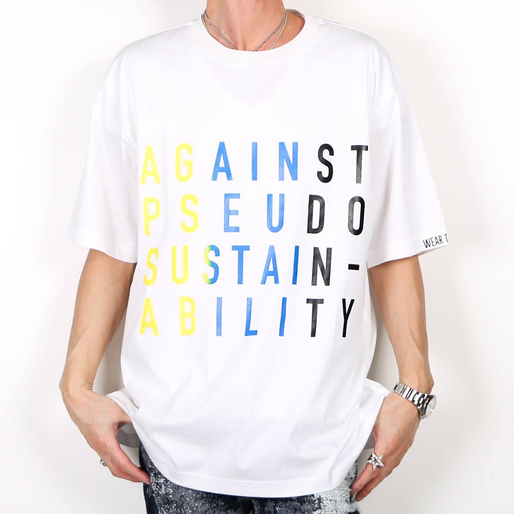"SEASON T-SHIRTS" SUSTAINABLE / メッセージ Tシャツ / TA20SS-JR065