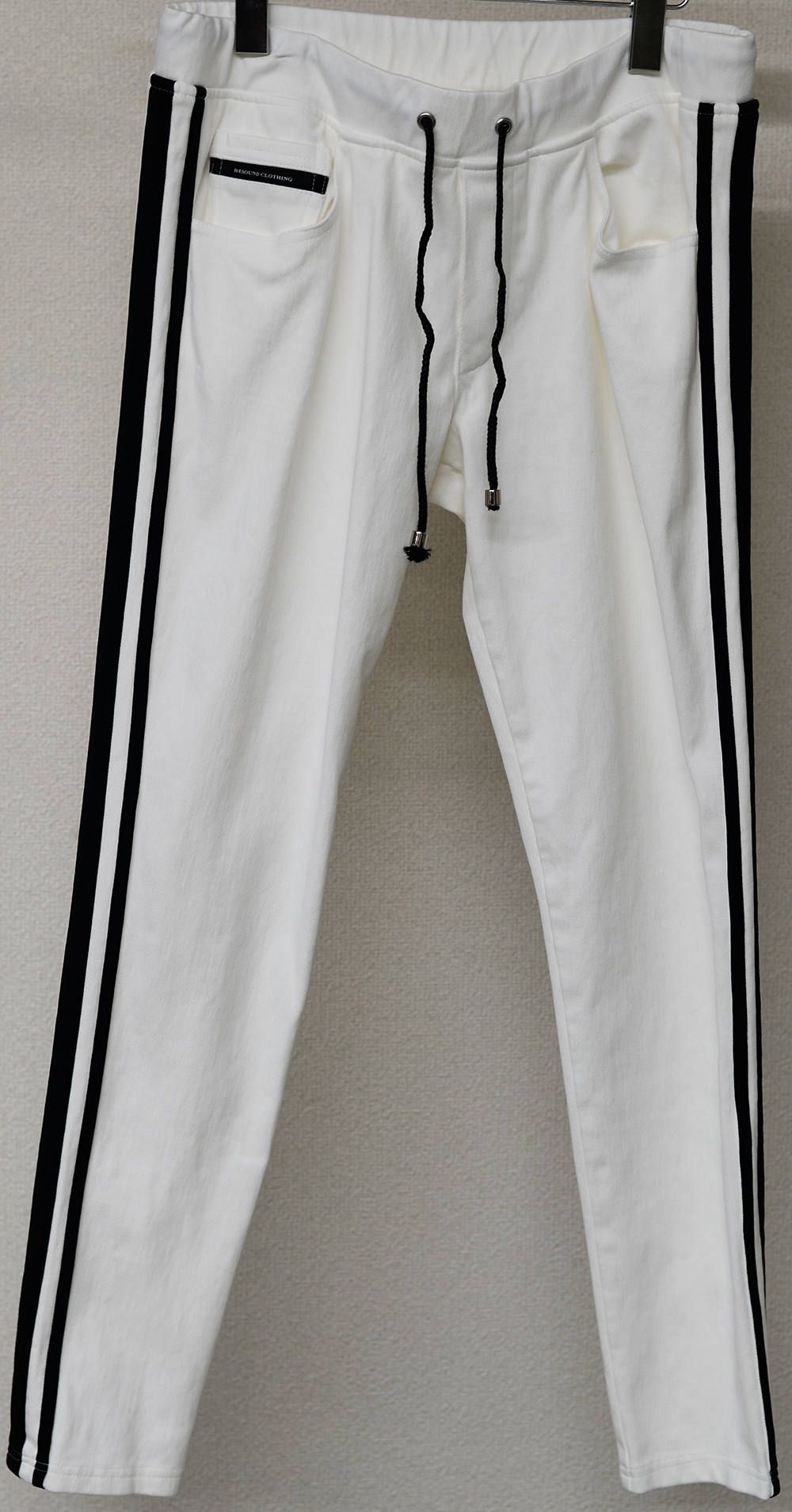 EX denim jersey line PT2 / インディゴベアインイ デニム ラインパンツ / RC16-ST-008D-2