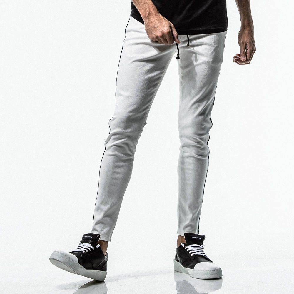 EX denim jersey line PT2 / インディゴベアインイ デニム ラインパンツ / RC16-ST-008D-2