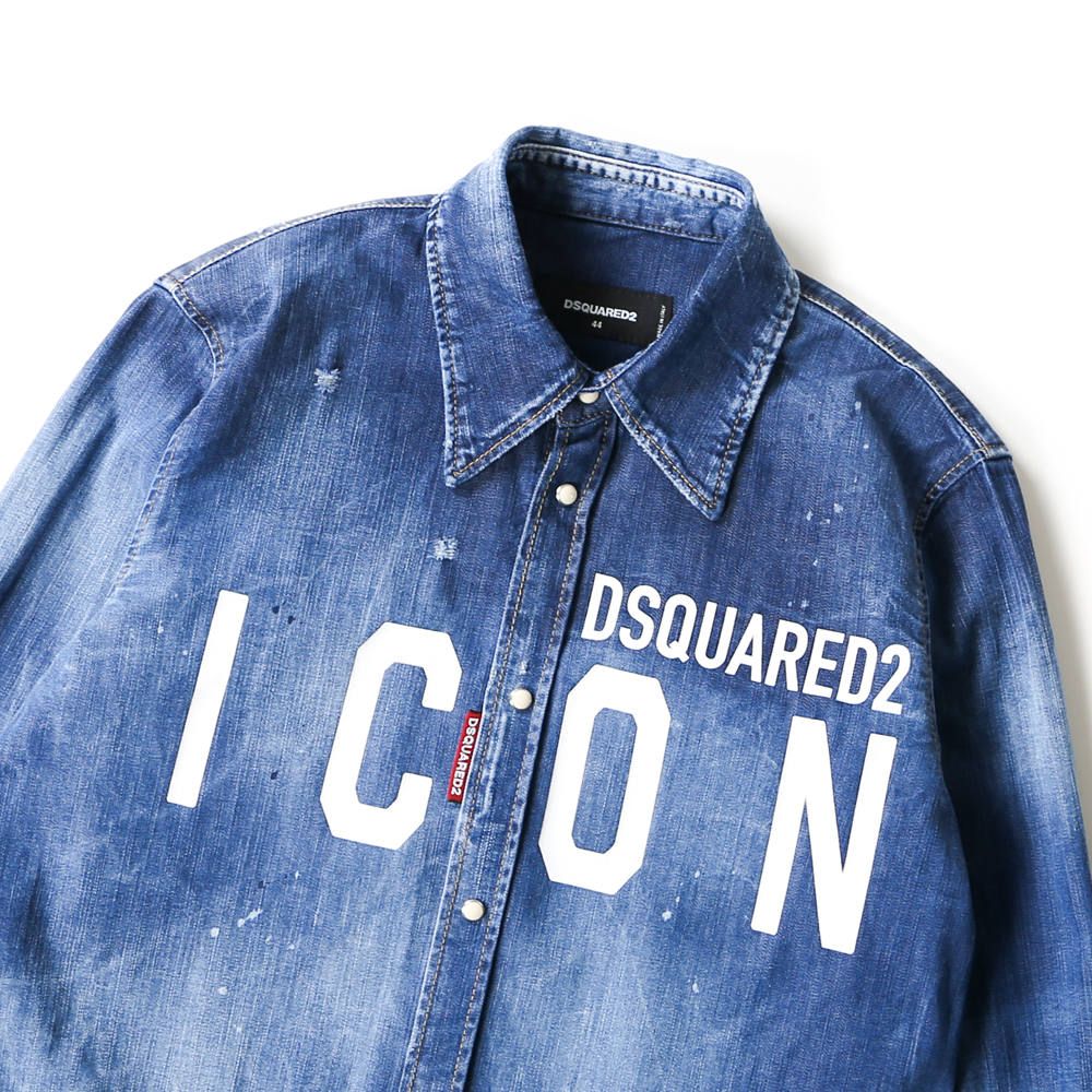DSQUARED2 - ICON Western Denim Shirt / ICON ウエスタン デニム 