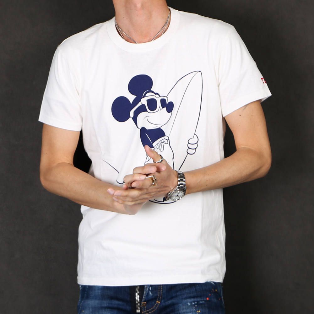 TMT S/SL RAFI JERSEY(BEACH)/MICKEY / クルーネックTシャツ TCS-S20MK03