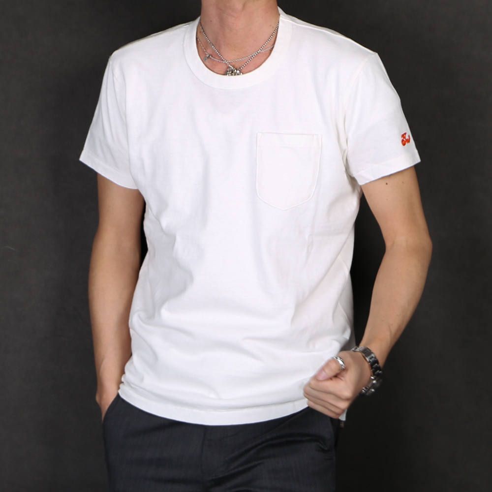 S/SL SIMPLE TEE(80'S COLOR) / ポケットTシャツ TCS-S2006