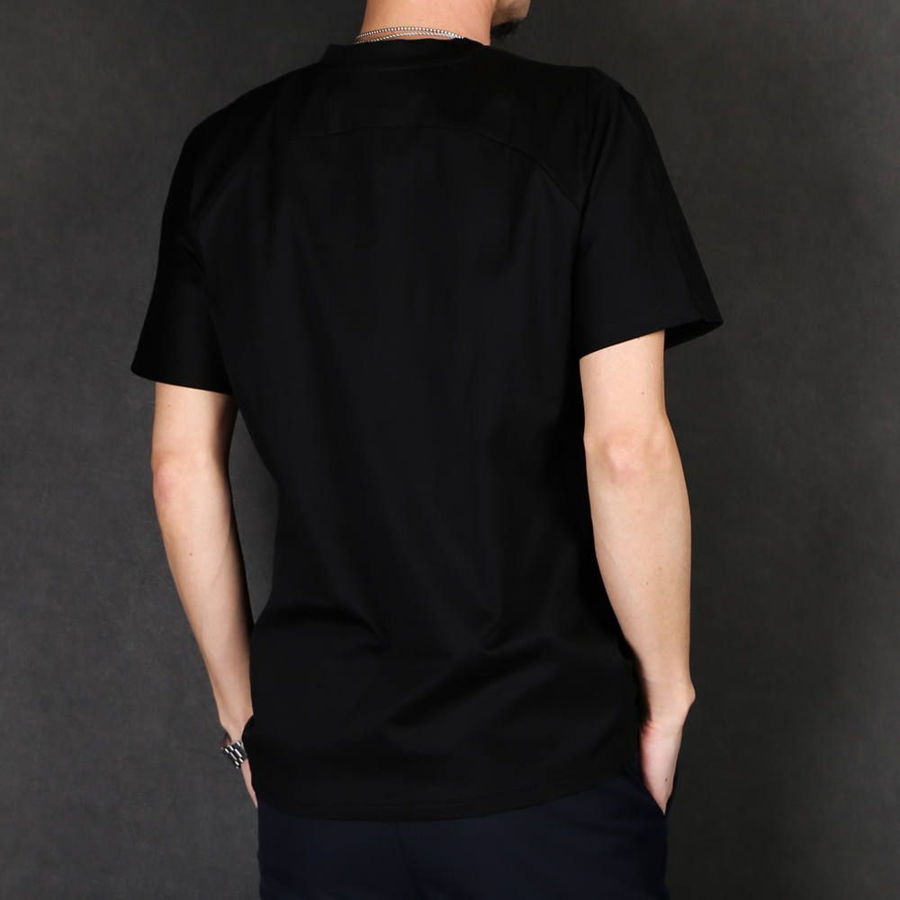 SILKET HENRY NECK T / シルケットヘンリーネックTシャツ UST-20013
