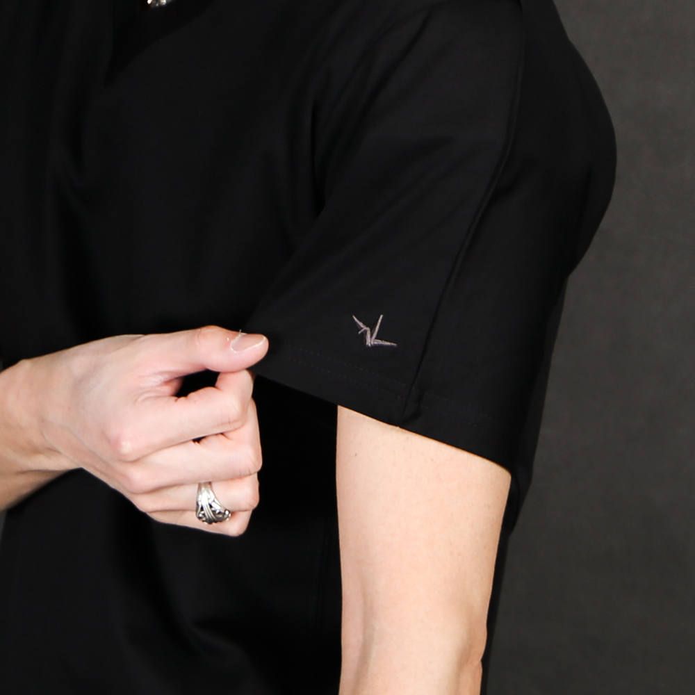 SILKET HENRY NECK T / シルケットヘンリーネックTシャツ UST-20013