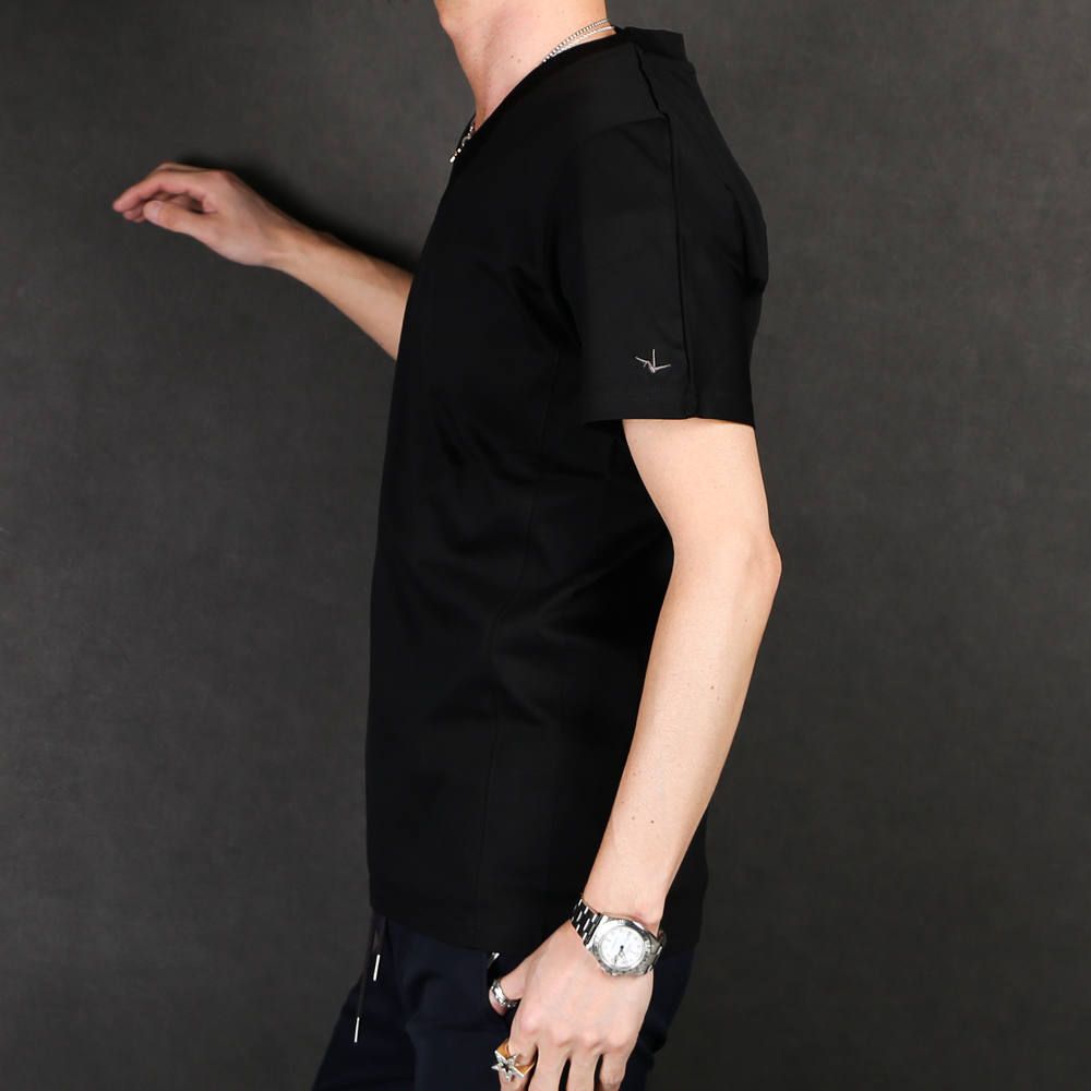 SILKET V-NECK T / シルケットVネックTシャツ UST-20012