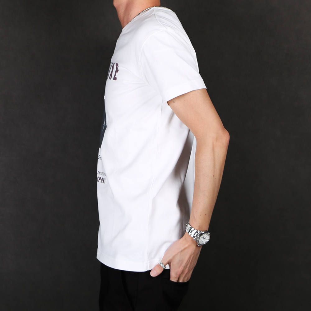VINTAGE VEGAHLUXE ROCK S/S TEE B / プリント クルーネックTシャツ VXT002-CT101