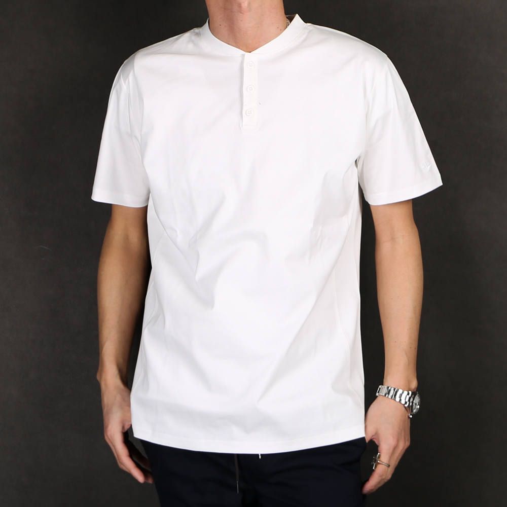 SILKET HENRY NECK T / シルケットヘンリーネックTシャツ UST-20013