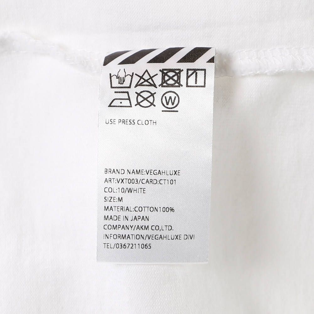 VINTAGE VEGAHLUXE ROCK S/S TEE C / プリント クルーネックTシャツ VXT003-CT101