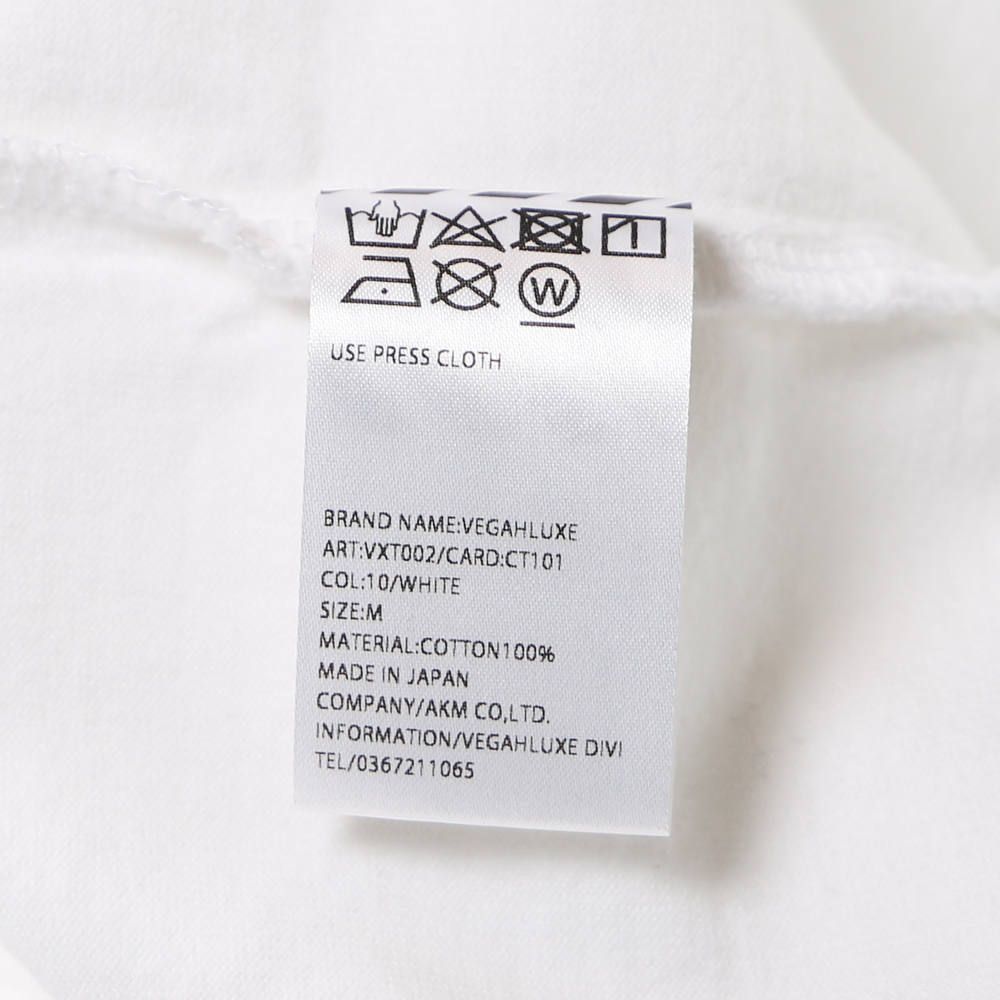 VINTAGE VEGAHLUXE ROCK S/S TEE B / プリント クルーネックTシャツ VXT002-CT101