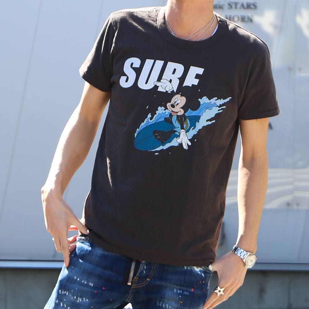 TMT S/SL RAFI JERSEY(SURF)/MICKEY / クルーネックTシャツ TCS-S20MK02