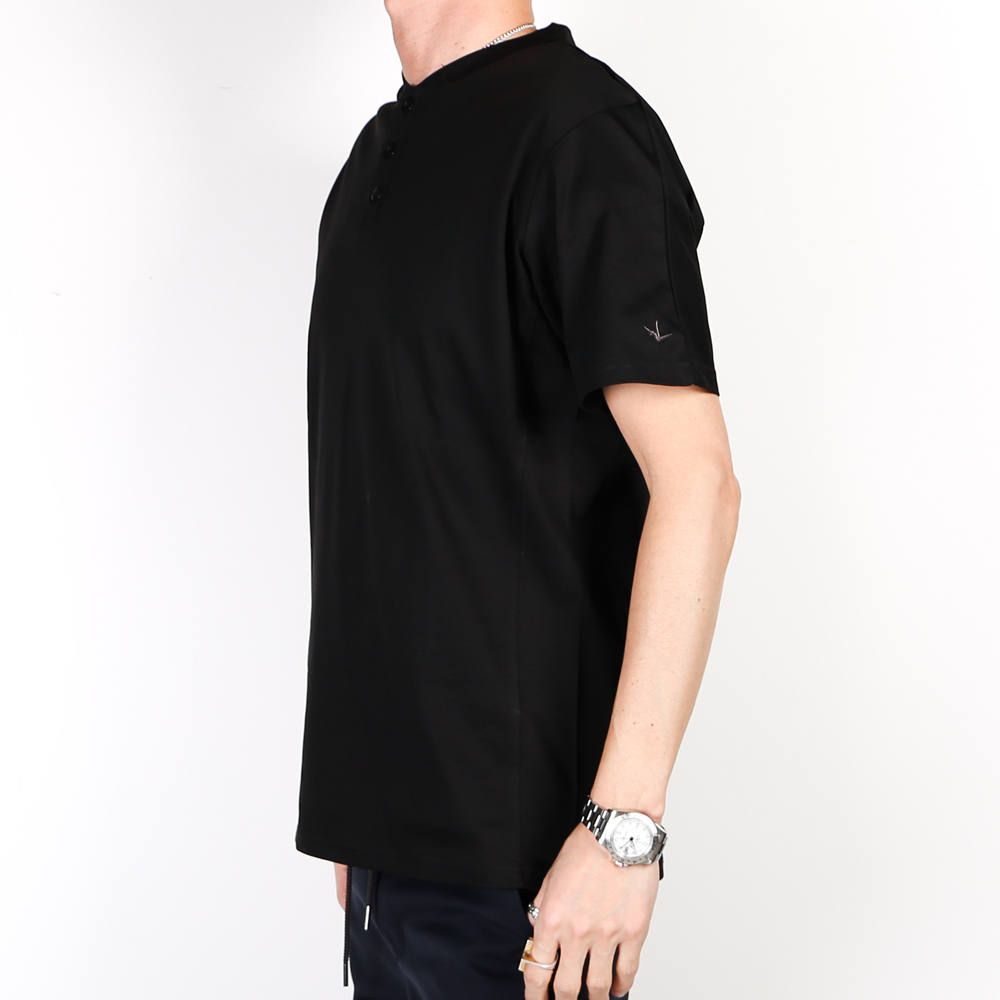 SILKET HENRY NECK T / シルケットヘンリーネックTシャツ UST-20013