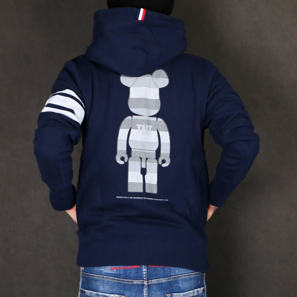 VINTAGE FRENCH TERRY PULLOVER HOODIE(MONO BORDER) / プルオーバーパーカー  / TSW-F19BA03