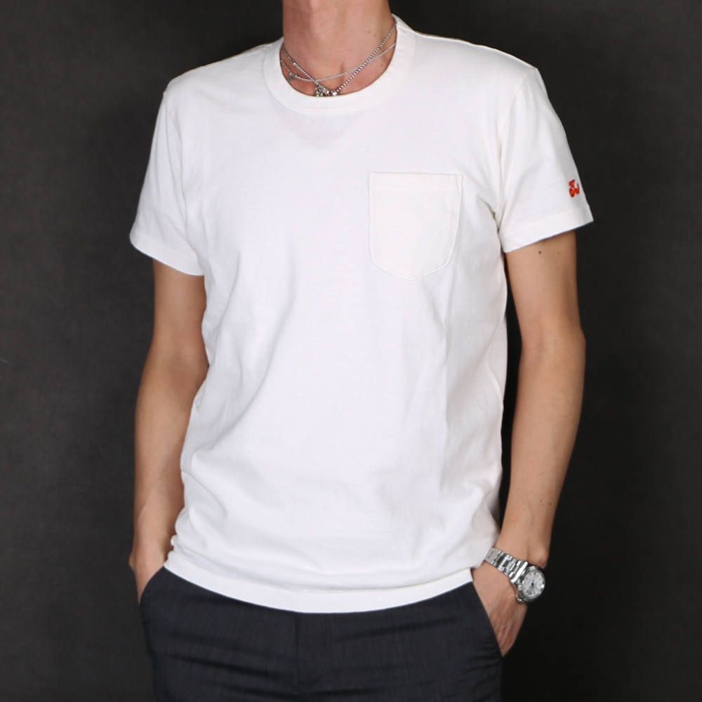 S/SL SIMPLE TEE(80'S COLOR) / ポケットTシャツ TCS-S2006
