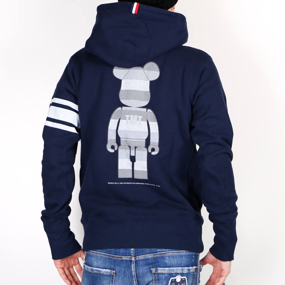 VINTAGE FRENCH TERRY PULLOVER HOODIE(MONO BORDER) / プルオーバーパーカー  / TSW-F19BA03