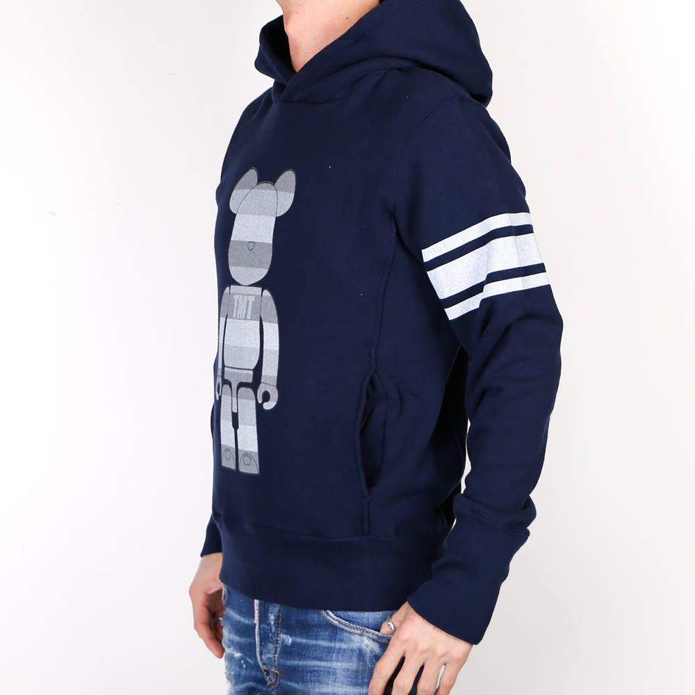TMT - VINTAGE FRENCH TERRY PULLOVER HOODIE(MONO BORDER) / プル