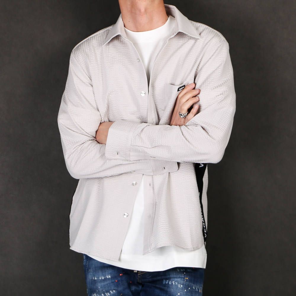 LUXE163AKM VEGAHLUXE MODEL MOVING MAGIC SHIRT / ストレッチジャージ シャツ VXS001-MM02
