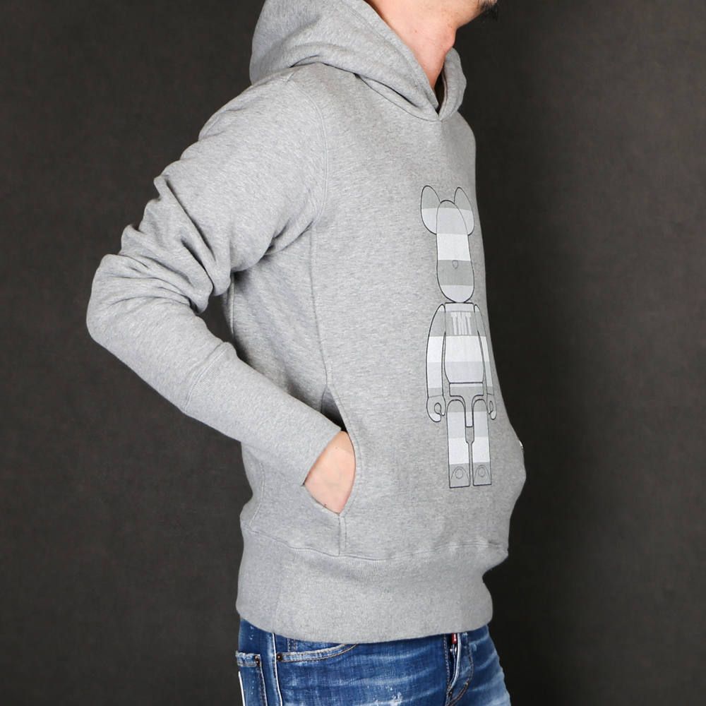 VINTAGE FRENCH TERRY PULLOVER HOODIE(MONO BORDER) / プルオーバーパーカー  / TSW-F19BA03