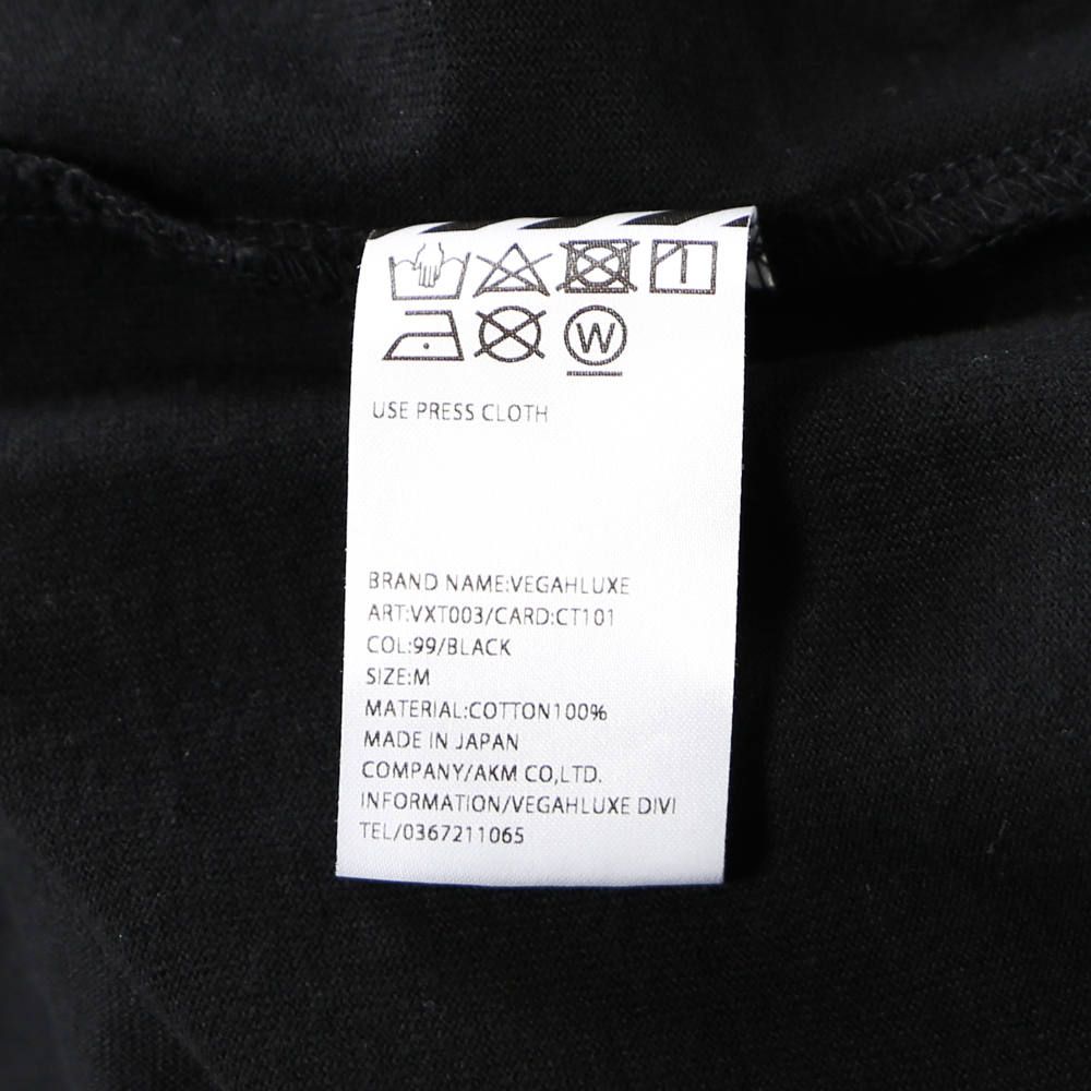 VINTAGE VEGAHLUXE ROCK S/S TEE C / プリント クルーネックTシャツ VXT003-CT101