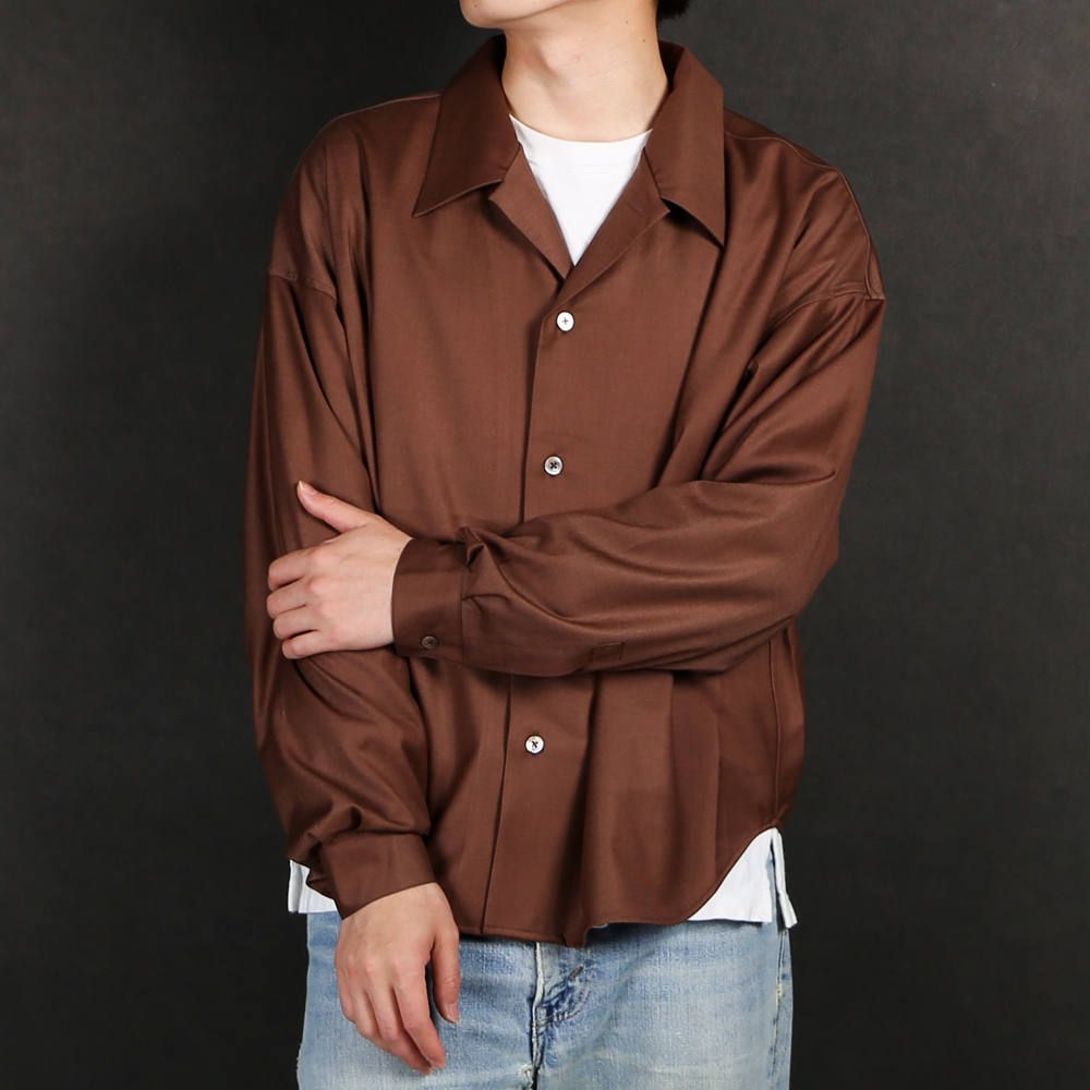 superNova. - Big shirt - Gabardine / ビッグシャツ / SN-313C ...