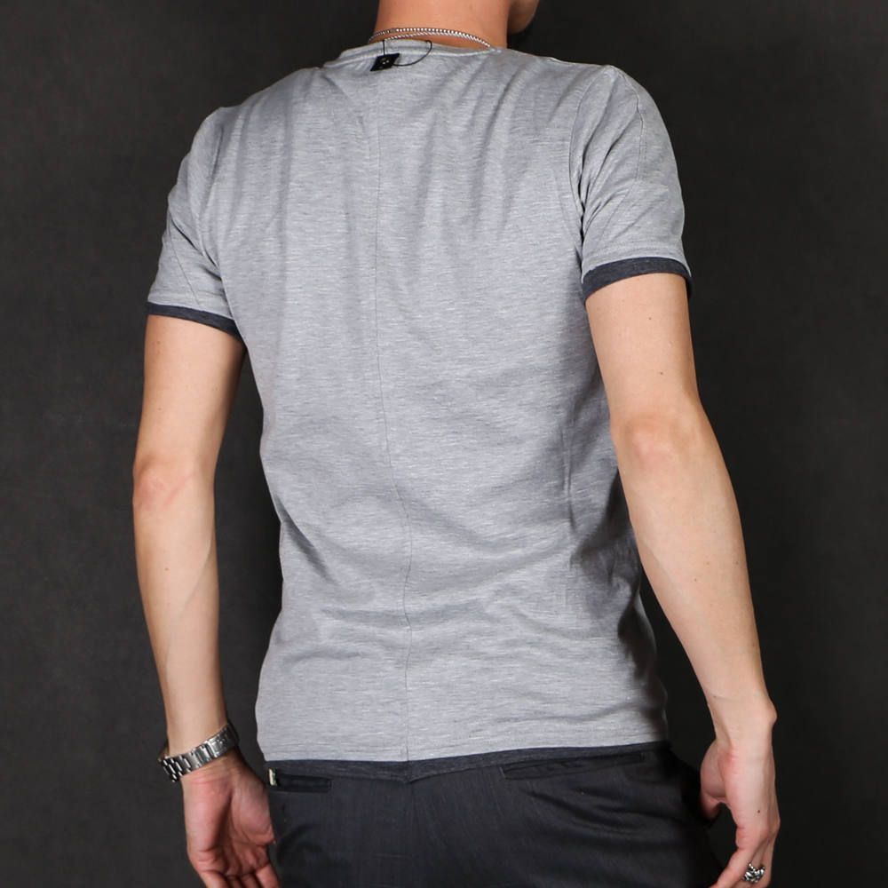sweater's cut&sewn / レイヤード クルーネックTシャツ / 7834 lj91q