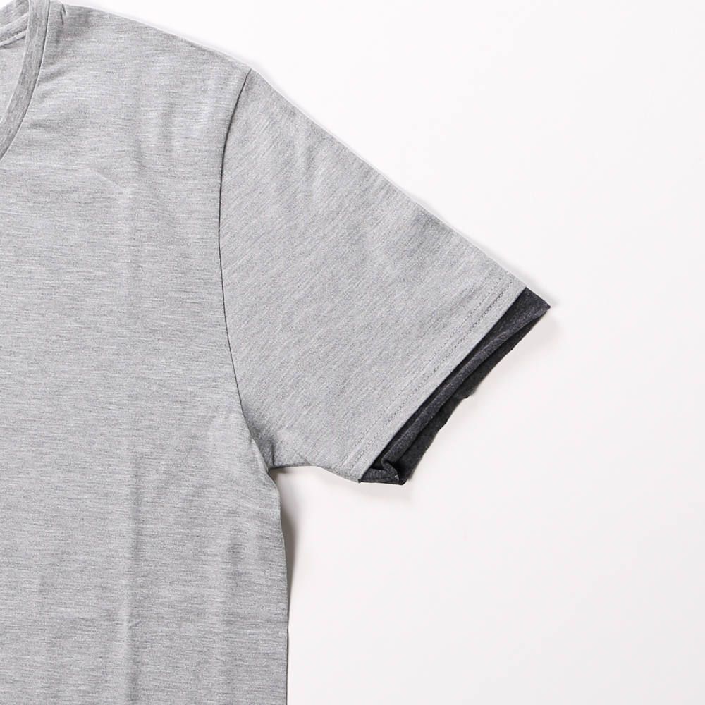 sweater's cut&sewn / レイヤード クルーネックTシャツ / 7834 lj91q