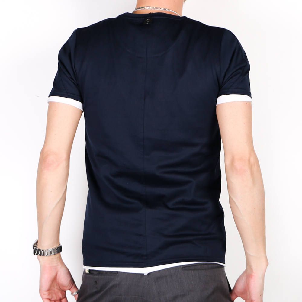 sweater's cut&sewn / レイヤード クルーネックTシャツ / 7834 lj91q