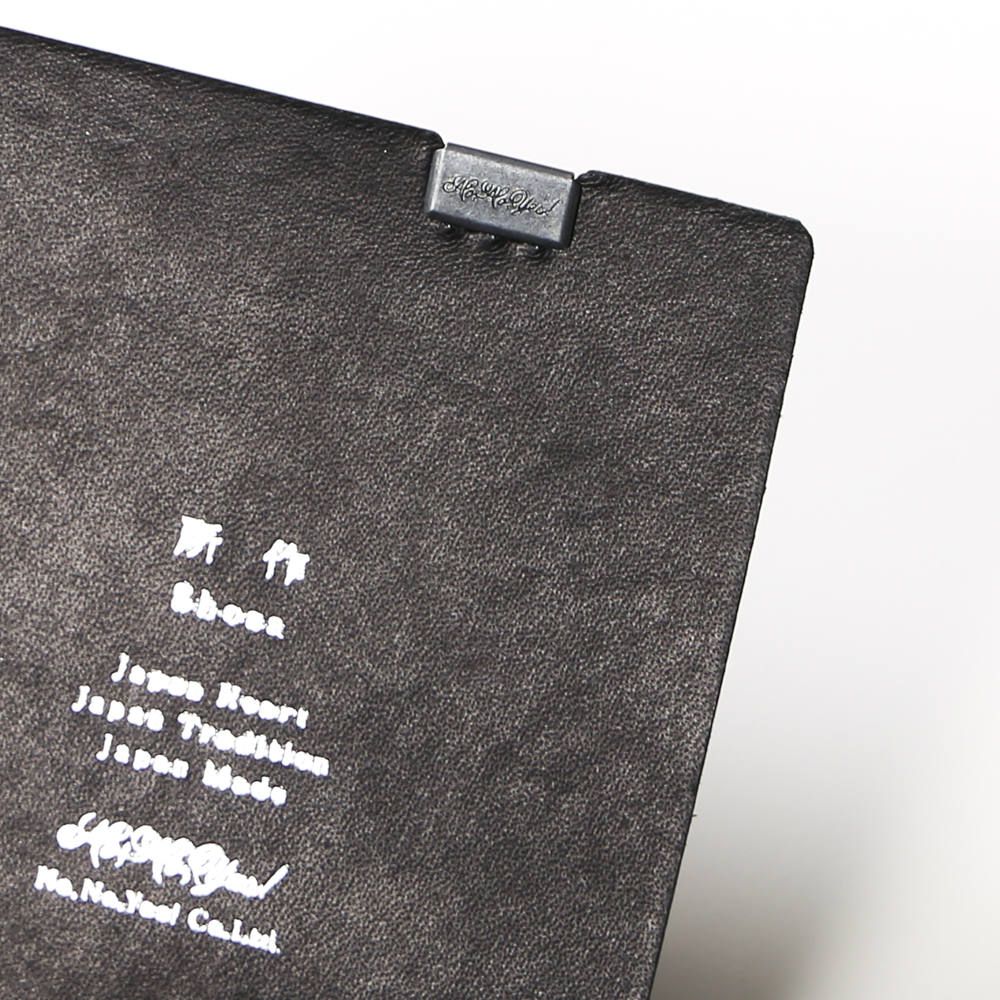 【限定所作】 ショートウォレット2.0 | ボレロ 黒箔×黒 sho-sh2b (Exclusivel)