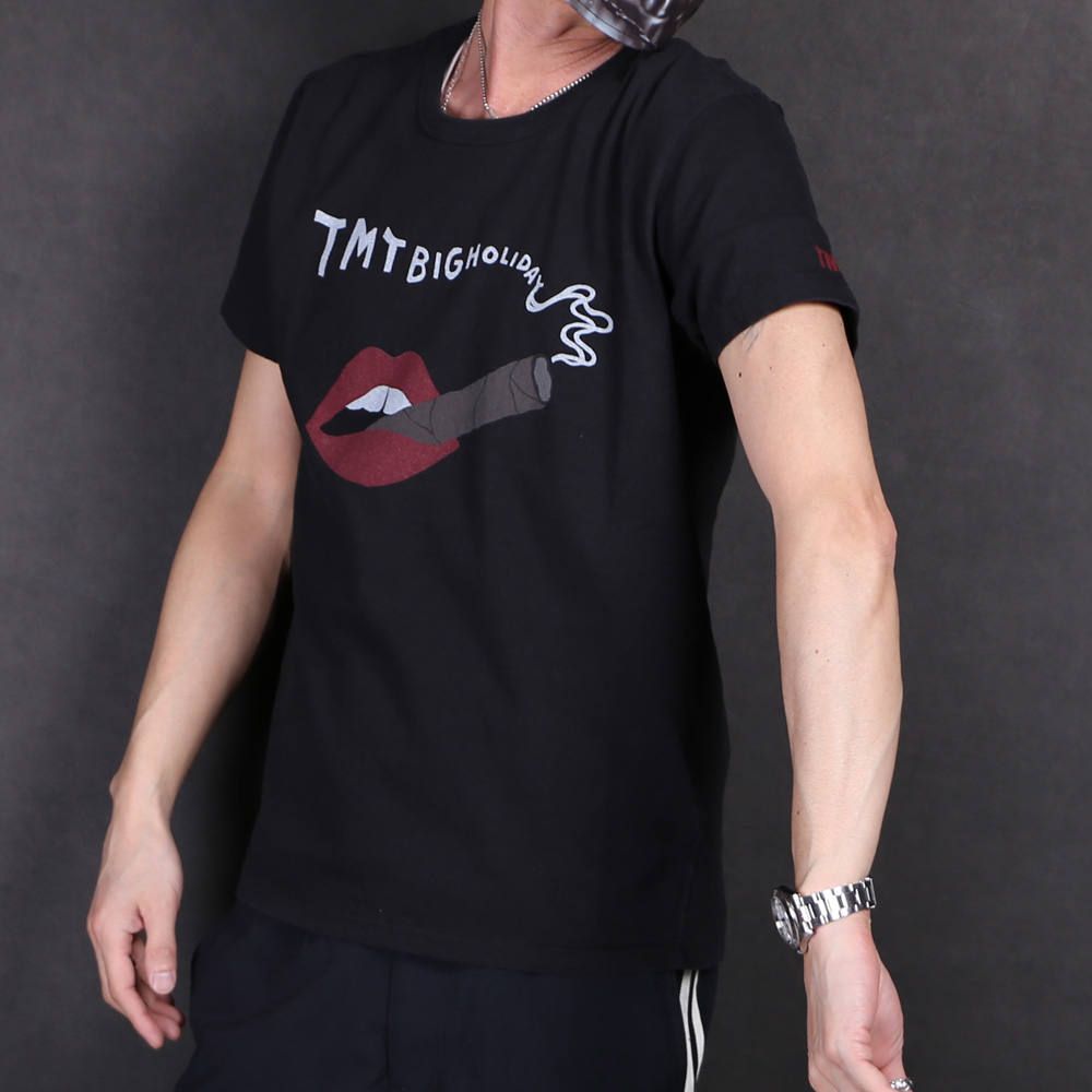 S/SL RAFI JERSEY(CIGAR) / プリントTシャツ TCS-S2001