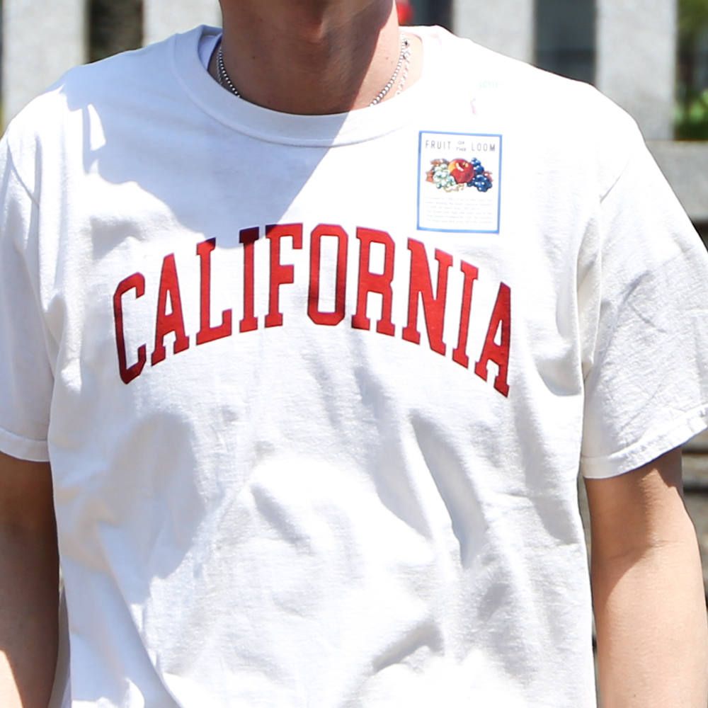 TMT×FRUIT OF THE LOOM FRUITS-DYED TEE(CALIFORNIA) / ショートスリーブ Tシャツ / TCS-S20FL04