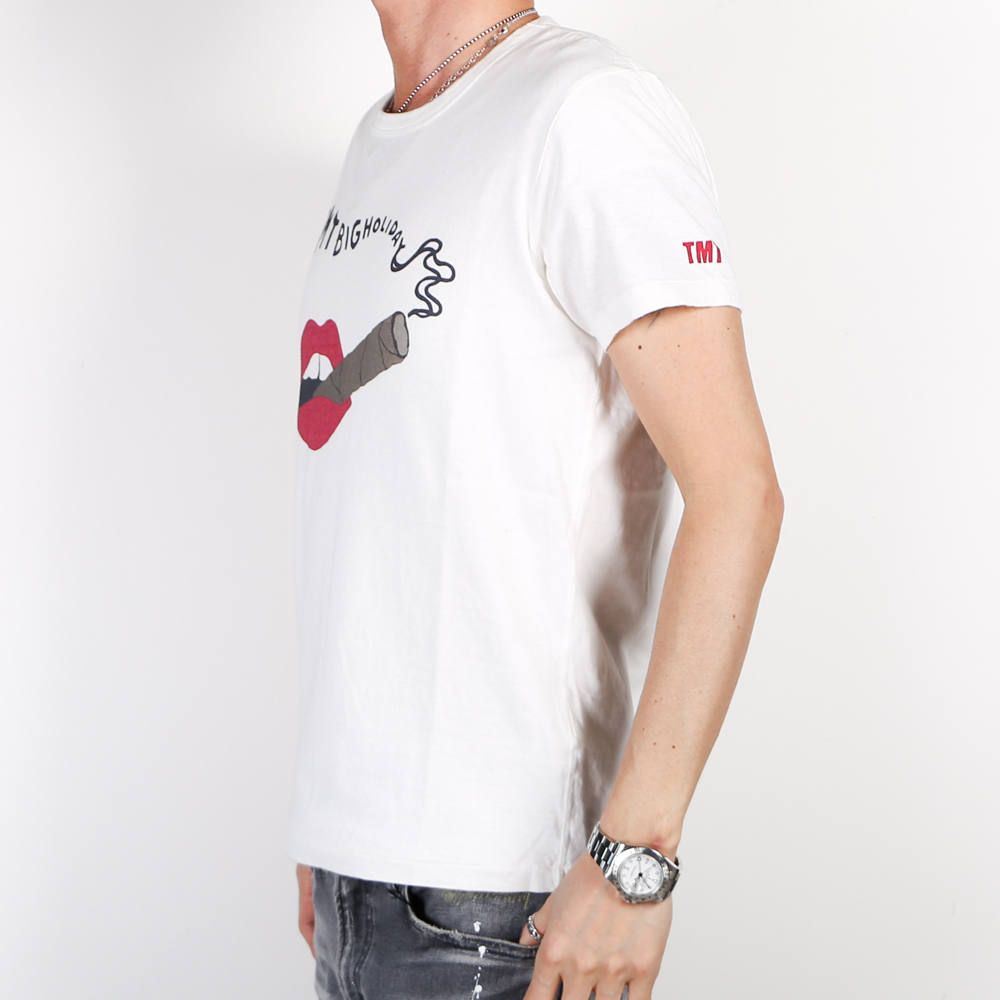 S/SL RAFI JERSEY(CIGAR) / プリントTシャツ TCS-S2001