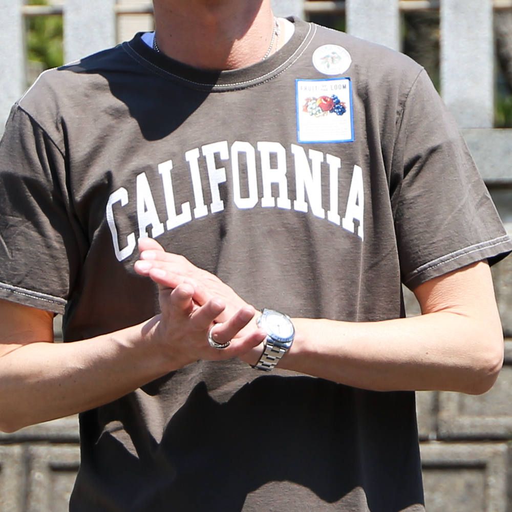 TMT×FRUIT OF THE LOOM FRUITS-DYED TEE(CALIFORNIA) / ショートスリーブ Tシャツ / TCS-S20FL04