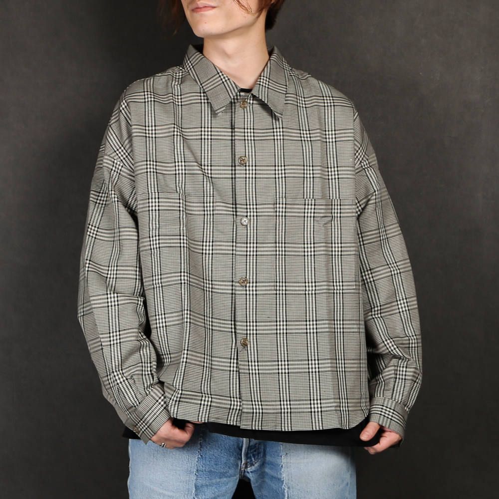 superNova. - Big shirt jacket 弐 - C/L check / ビッグシャツ ...