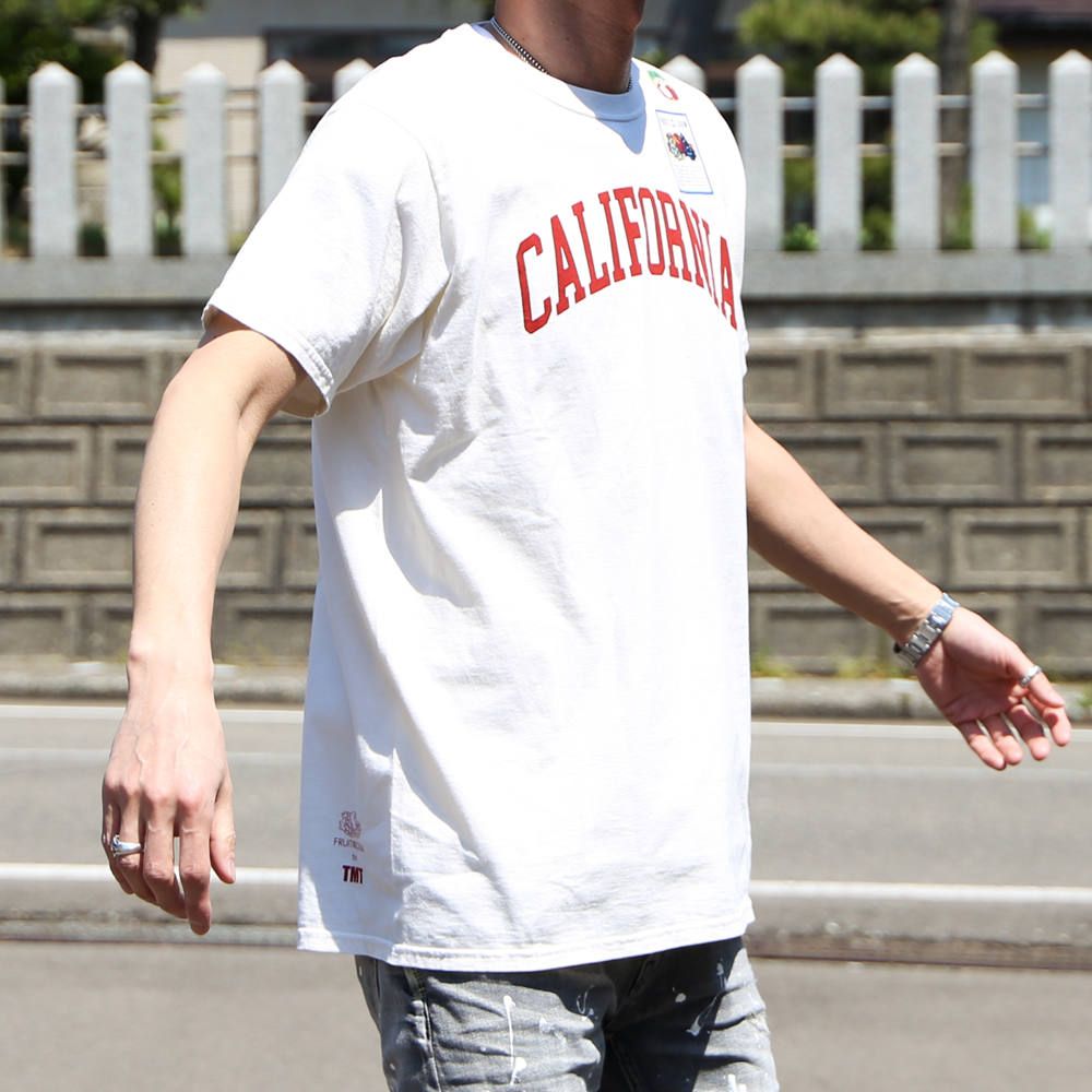 TMT×FRUIT OF THE LOOM FRUITS-DYED TEE(CALIFORNIA) / ショートスリーブ Tシャツ / TCS-S20FL04