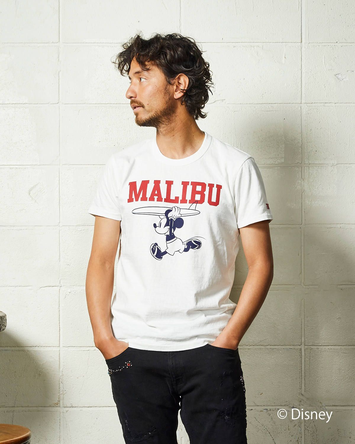 TMT S/SL RAFI JERSEY(MALIBU)/MICKEY / クルーネックTシャツ / TCS-S20MK05