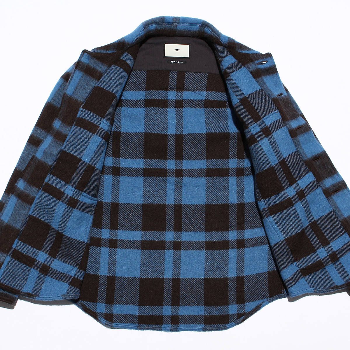 PLAID FUR WORK SHIRTS-TYPE JACKET / ブランケットチェック ワークシャツジャケット / TJK-F2016