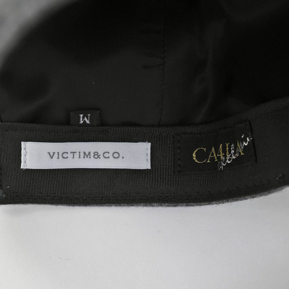 VICTIM - VICTIM×CA4LA / WOOL B.B CAP / ウール ベースボールキャップ