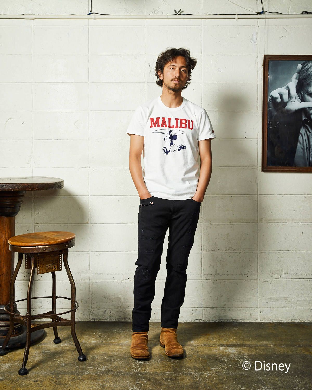 TMT S/SL RAFI JERSEY(MALIBU)/MICKEY / クルーネックTシャツ / TCS-S20MK05