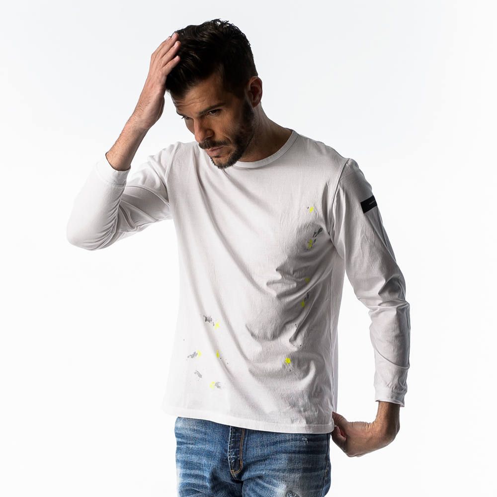 PAINT LONG TEE / ペイント ロングスリーブTシャツ / RC17-T-001