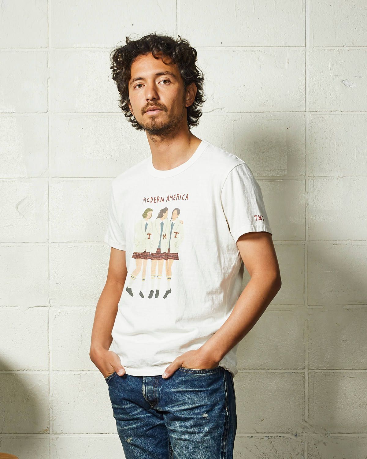 S/SL RAFI JERSEY TEE (IVY GIRLS) / プリント クルーネックTシャツ / TCS-F2006