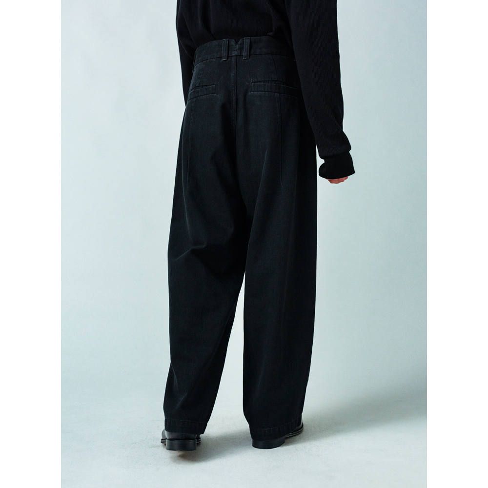 VICTIM - WIDE DENIM SLACKS / ワイドデニムスラックス / VTM-20-P-107 | chemical  conbination