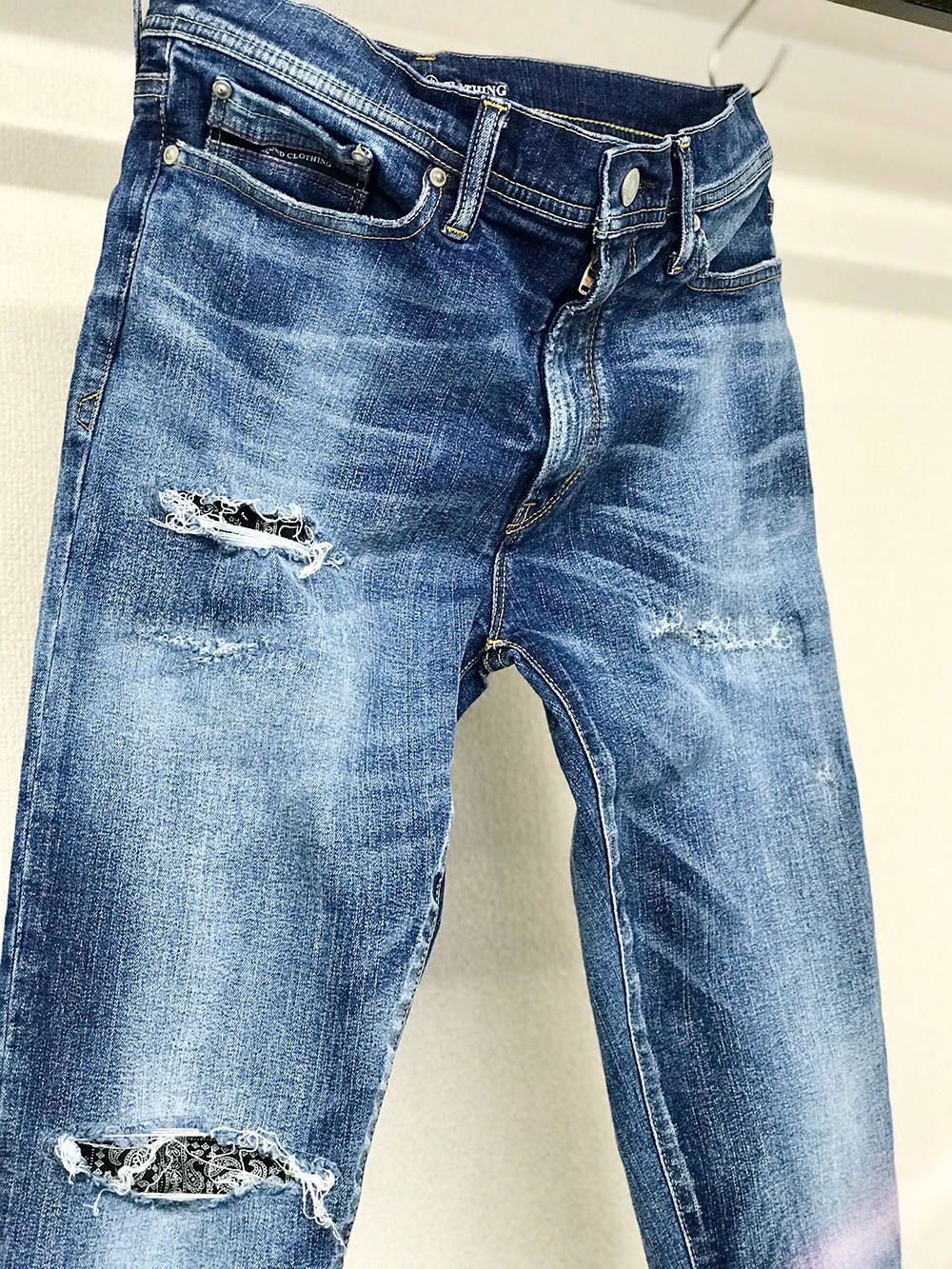 LOAD DENIM / スーパーテーパード スキニーデニム / RC17-SSK-004