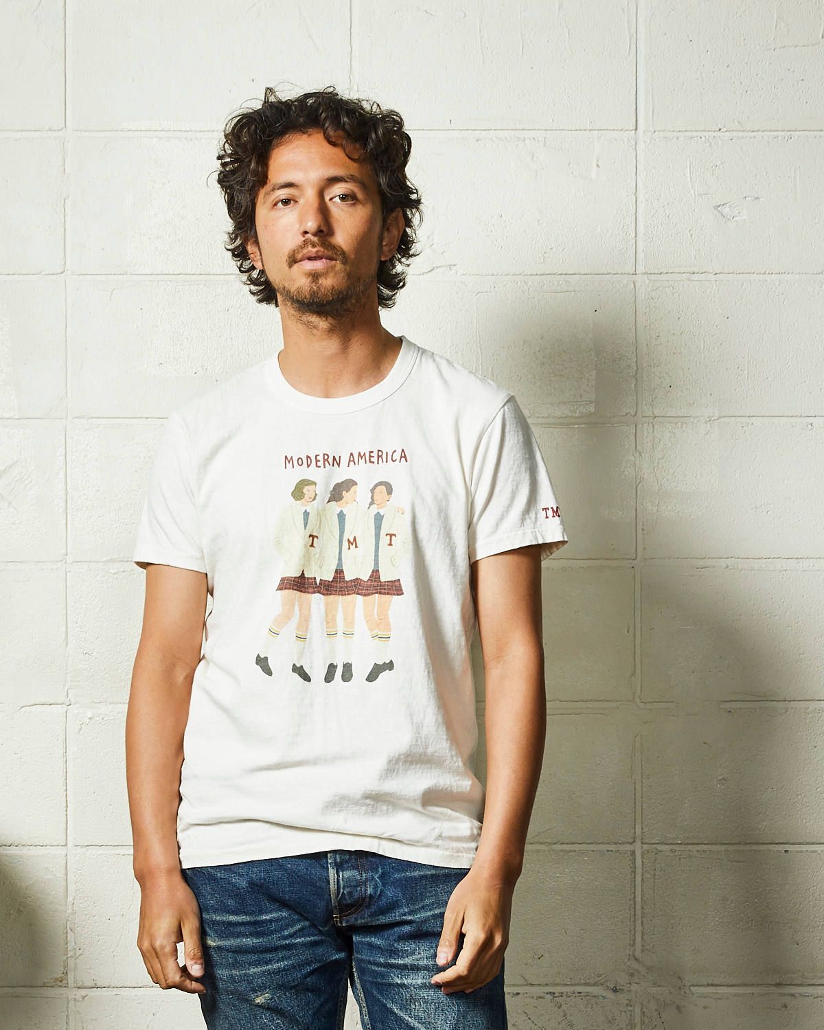 S/SL RAFI JERSEY TEE (IVY GIRLS) / プリント クルーネックTシャツ / TCS-F2006