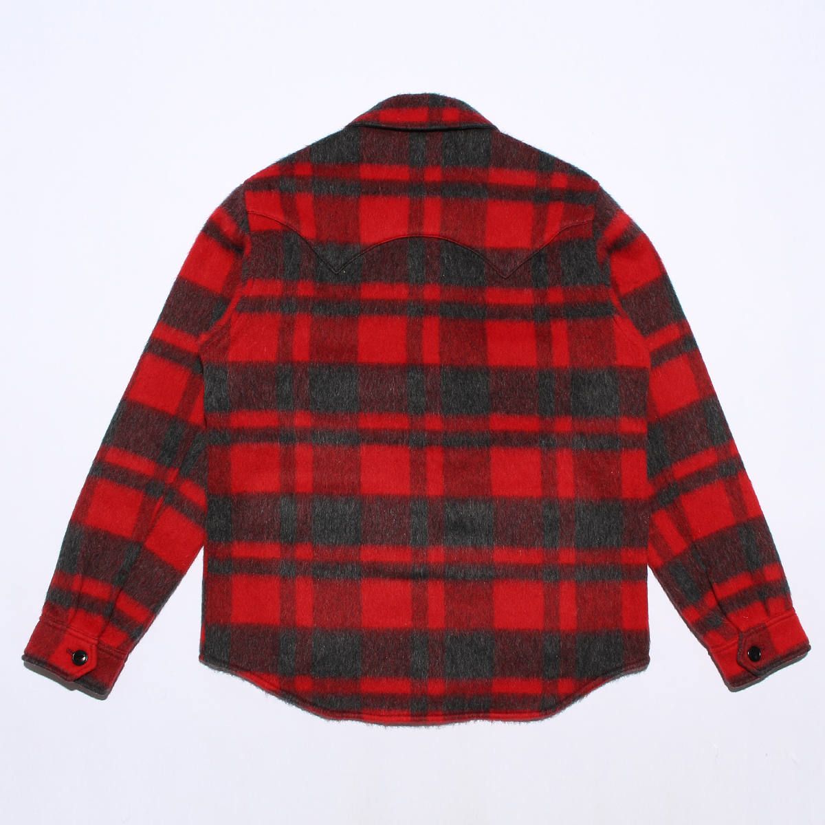 PLAID FUR WORK SHIRTS-TYPE JACKET / ブランケットチェック ワークシャツジャケット / TJK-F2016