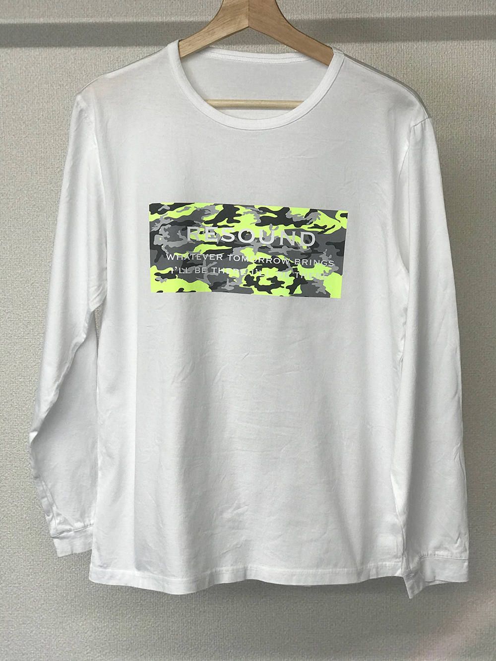 camouflage BOX ROGO LONG TEE / ボックスロゴ ロングスリーブTシャツ / RC17-T-002