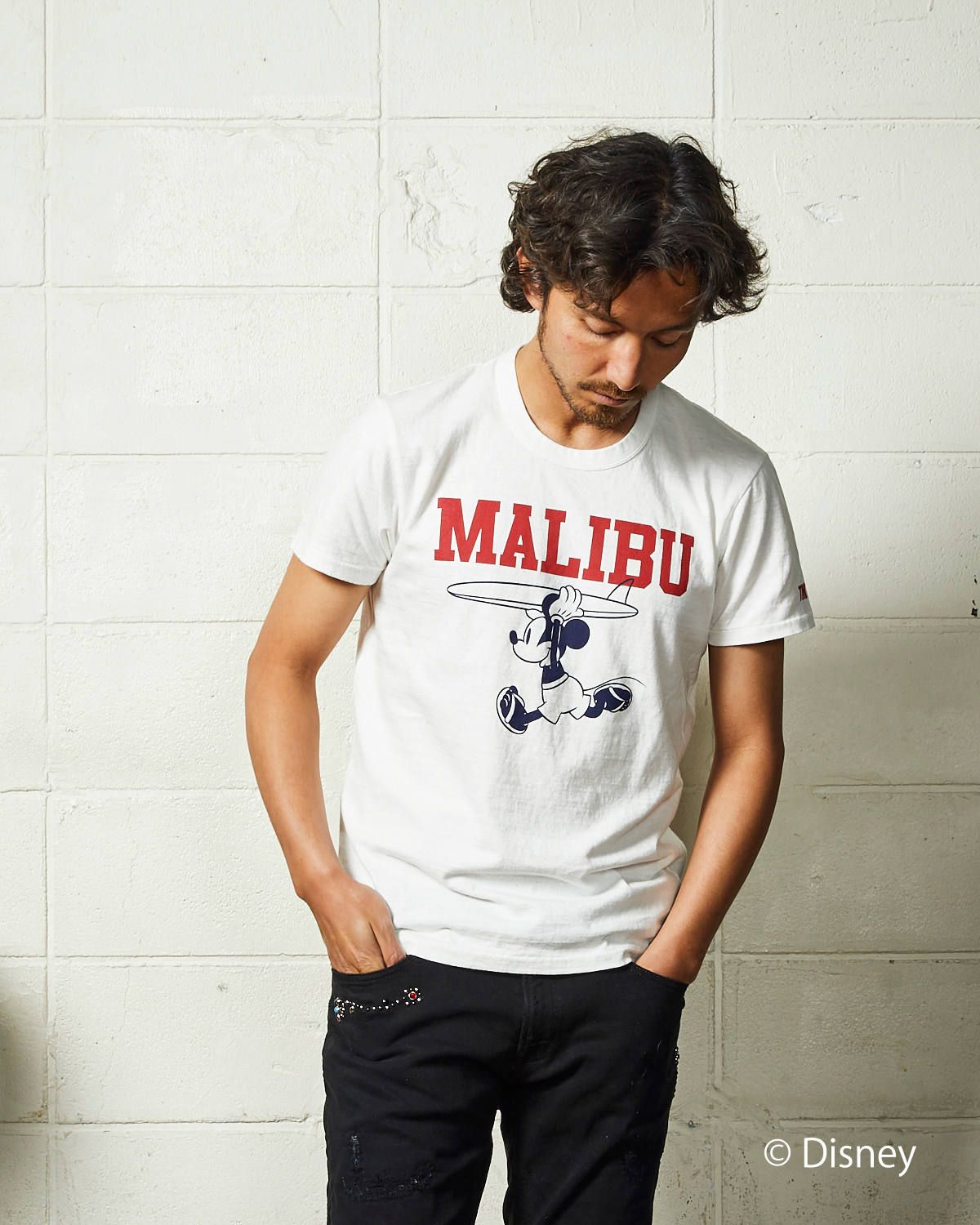 TMT S/SL RAFI JERSEY(MALIBU)/MICKEY / クルーネックTシャツ / TCS-S20MK05